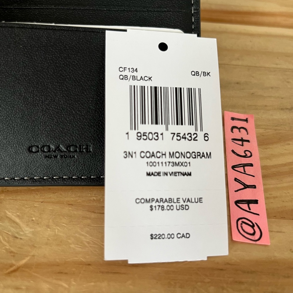 Coach Wallet Men🎈🎈 - Picture 4 of 10